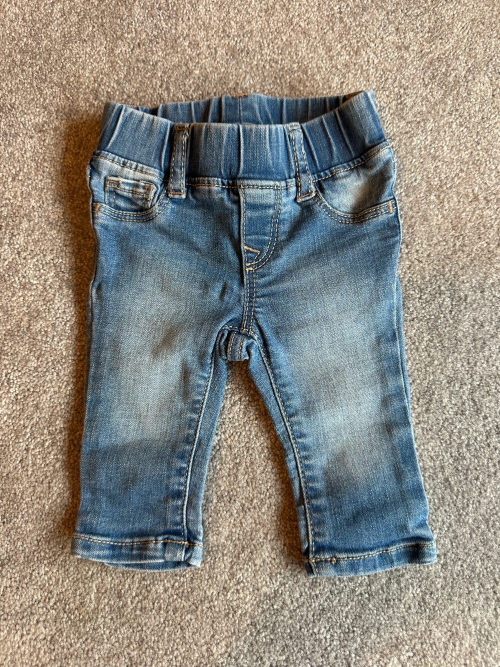 GAP Baby Girl Light Blue Skinny Jeans